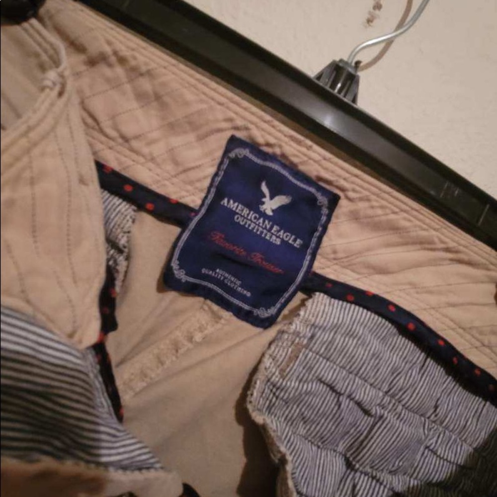 American Eagle Khakis Size 6 Long - image 5